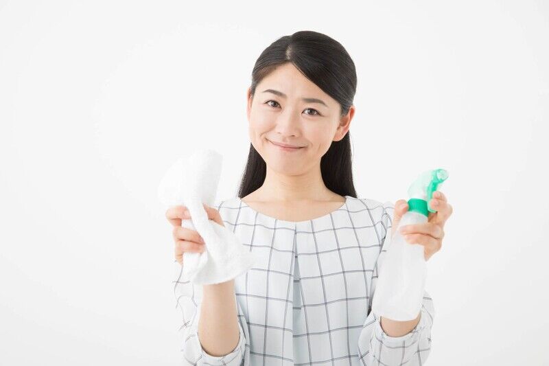 各種洗剤で掃除